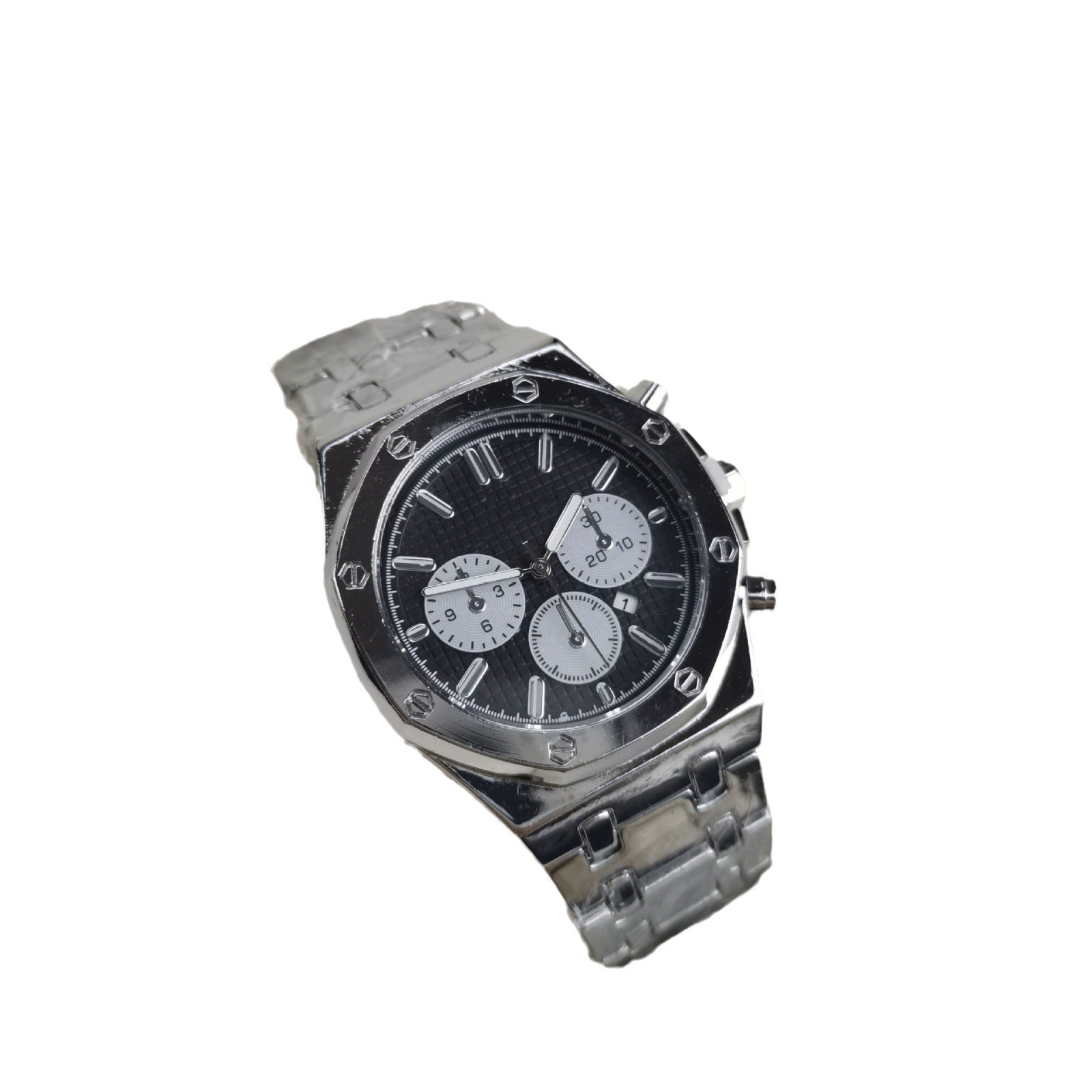 Royal Oak Steel Band Silicone New Men's Watch Business Quartz Waterproof Men's AP Fashion Trend Watch