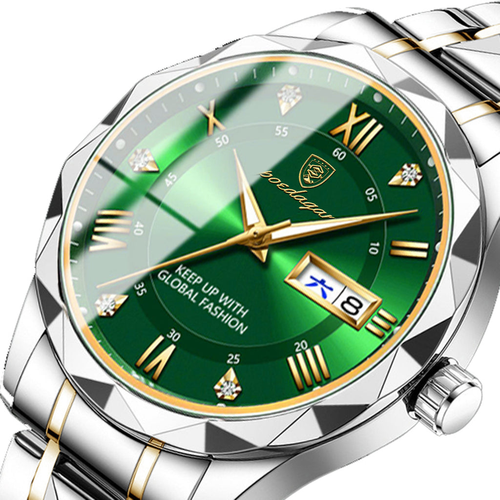 Swiss Brand Waterproof Luminous Men's Quartz Watch
