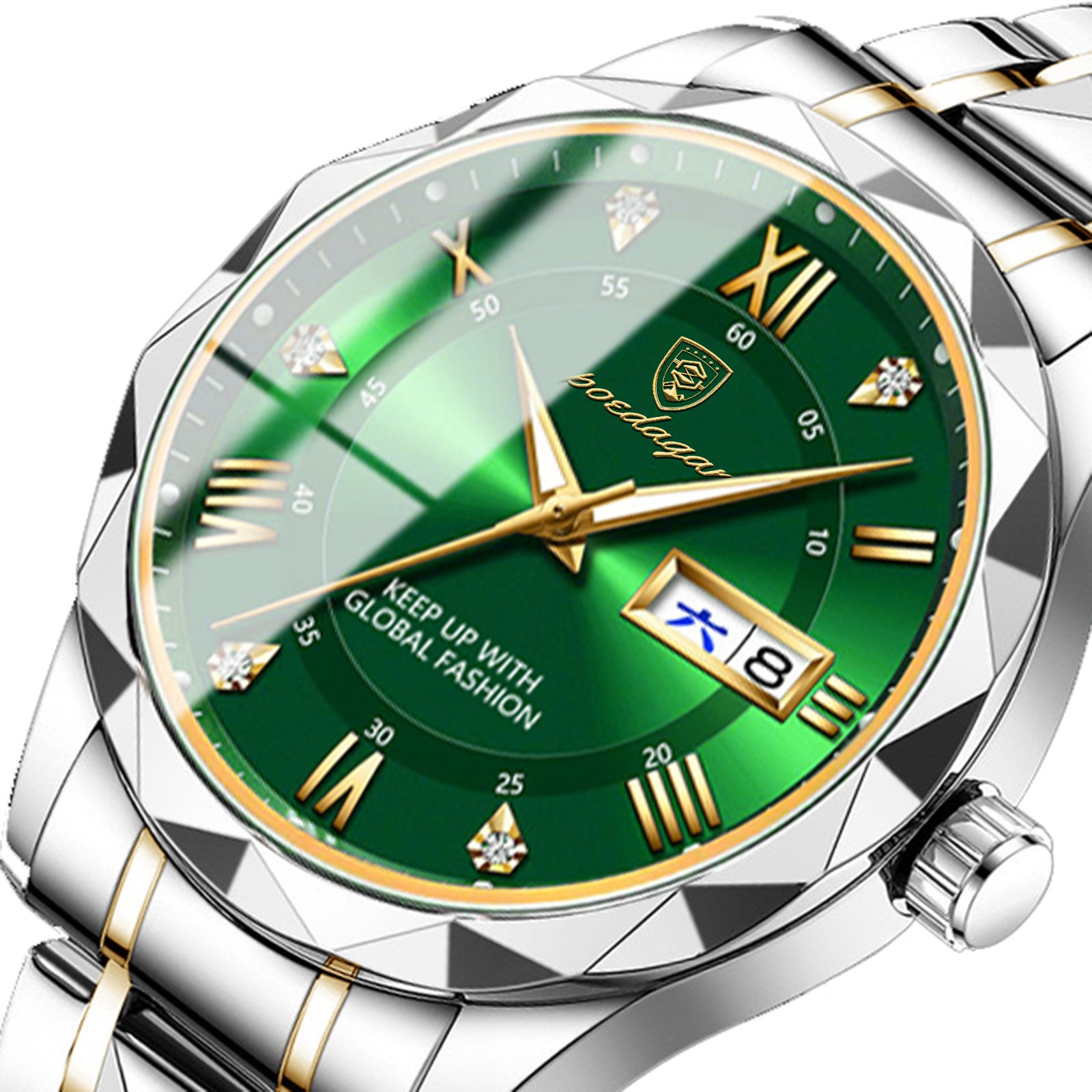 Swiss Brand Waterproof Luminous Men's Quartz Watch