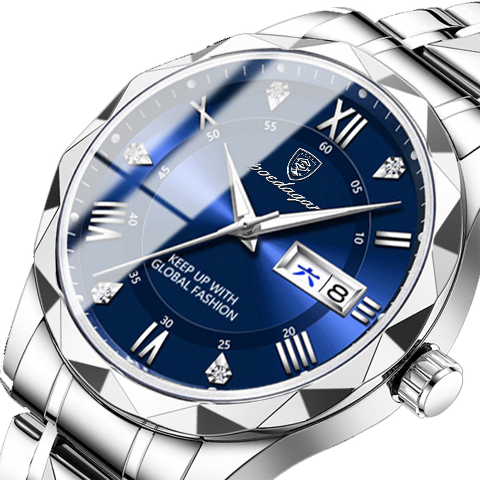 Swiss Brand Waterproof Luminous Men's Quartz Watch