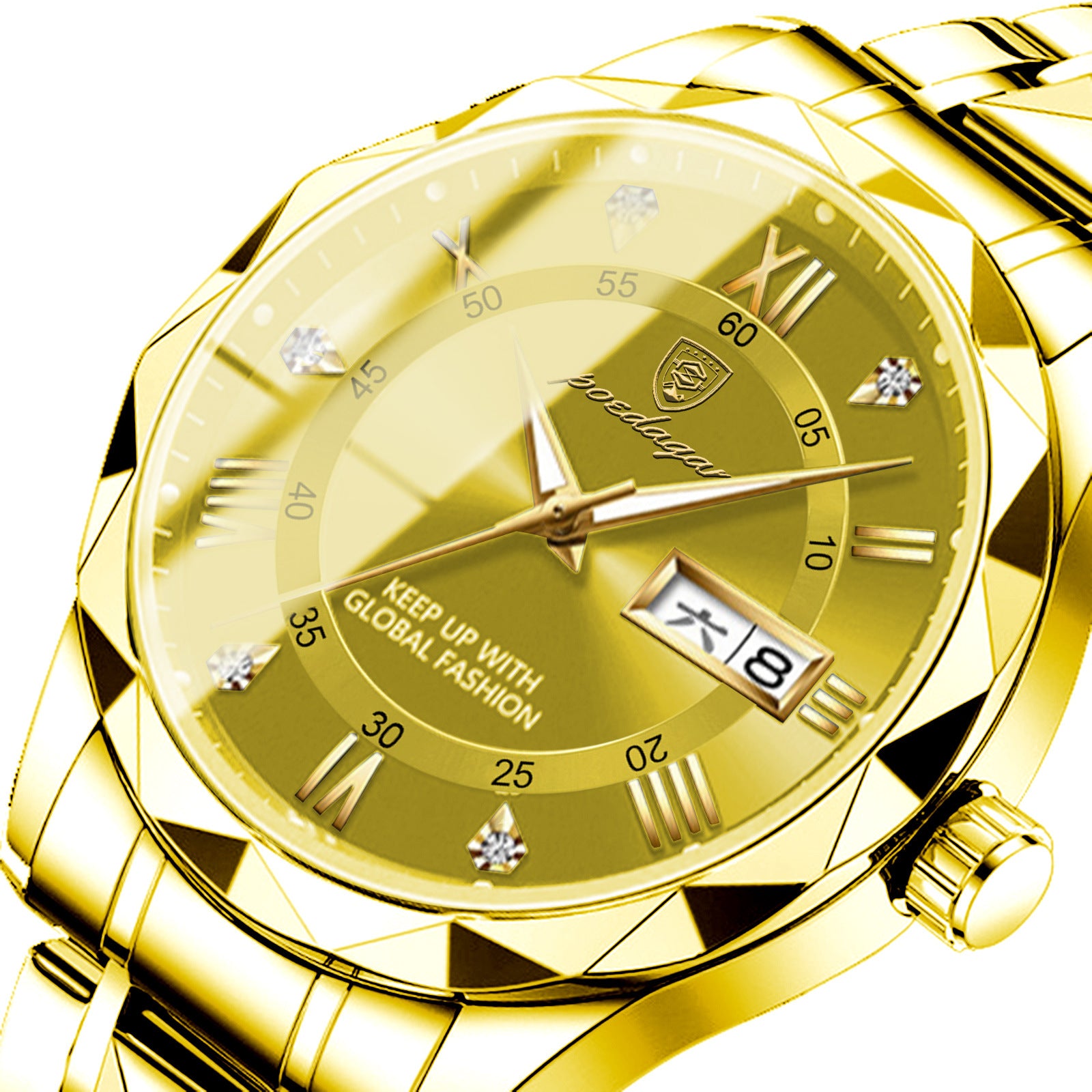 Swiss Brand Waterproof Luminous Men's Quartz Watch