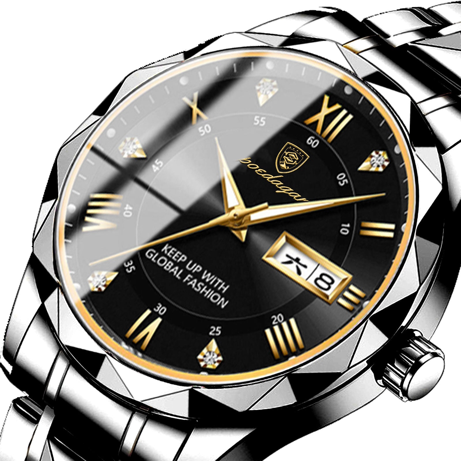 Swiss Brand Waterproof Luminous Men's Quartz Watch